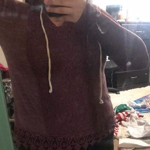 Burgundy Long Sleeve